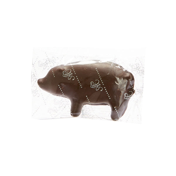 Marzipan Pig with Dark Chocolate