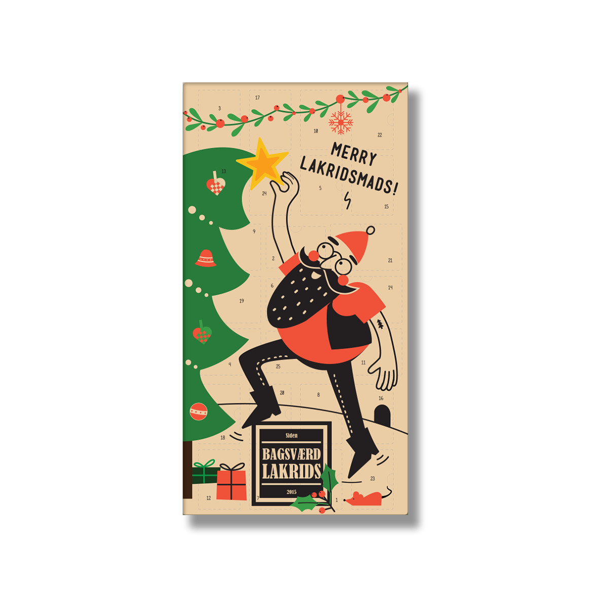 Lakrids Julekalender fra Bagsværd Lakrids