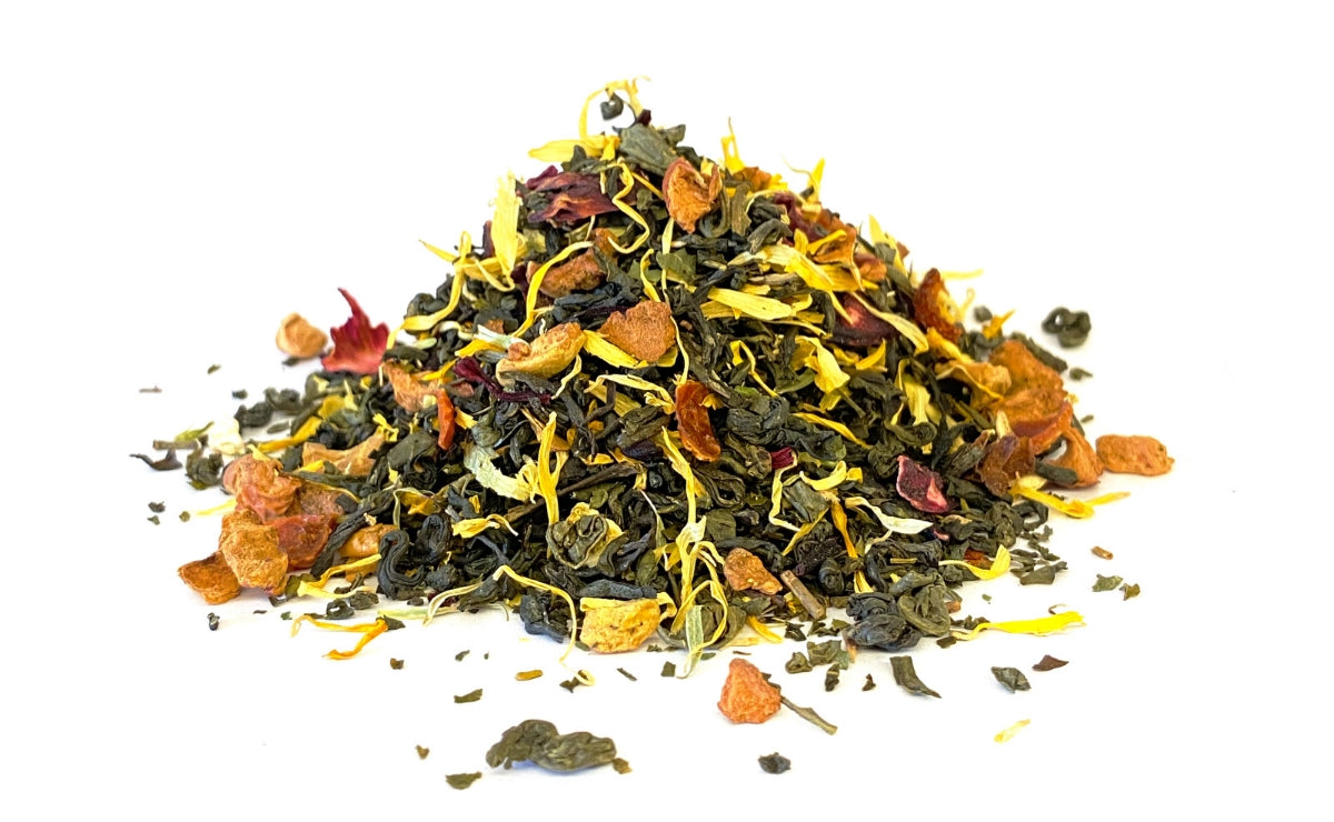 Forårs te grøn økologisk-Grøn Aroma Te-nordic-tea.dk