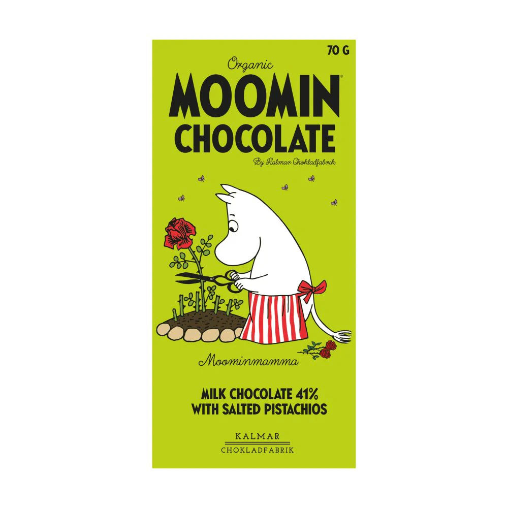 Mumimor - Milk Chocolate with Salted Pistachios