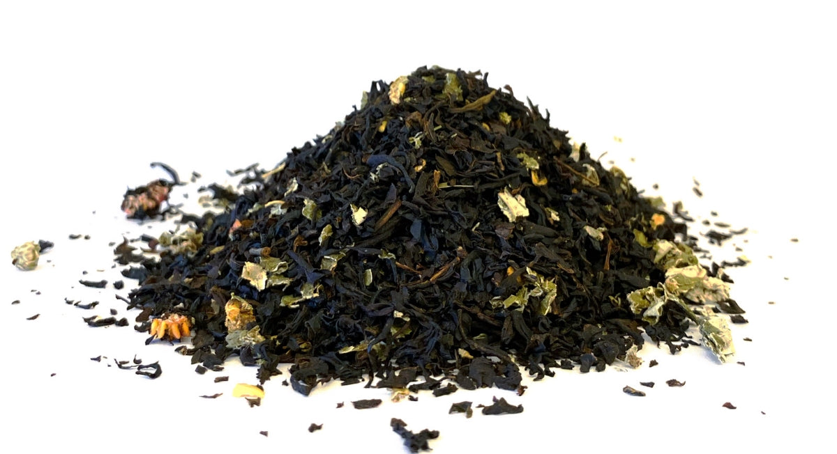 Hindbær sort te-Sort Aroma Te-nordic-tea.dk