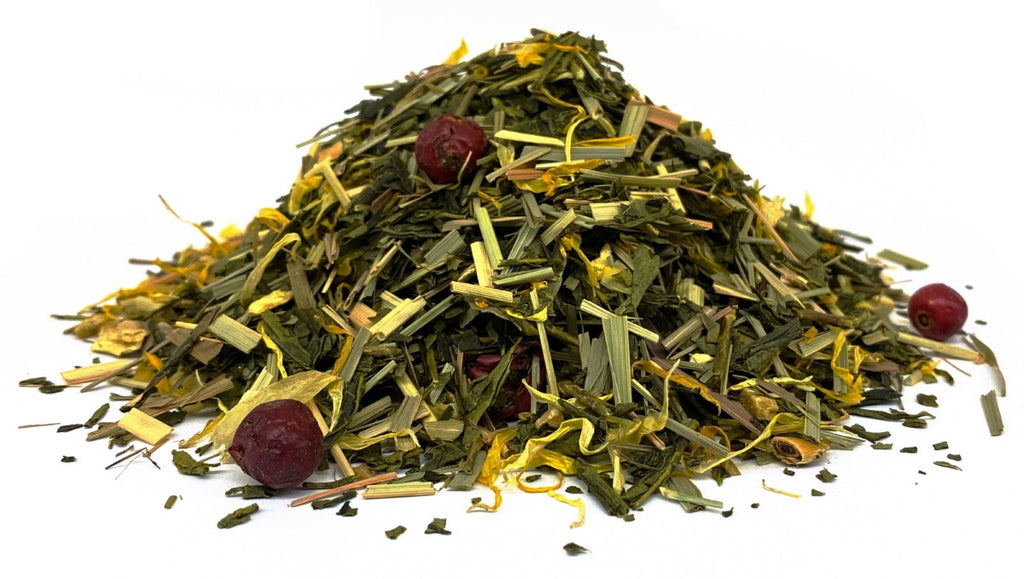 Tranebær Ingefær grøn te økologisk