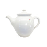 Tea pot white from Birkerød Pottery