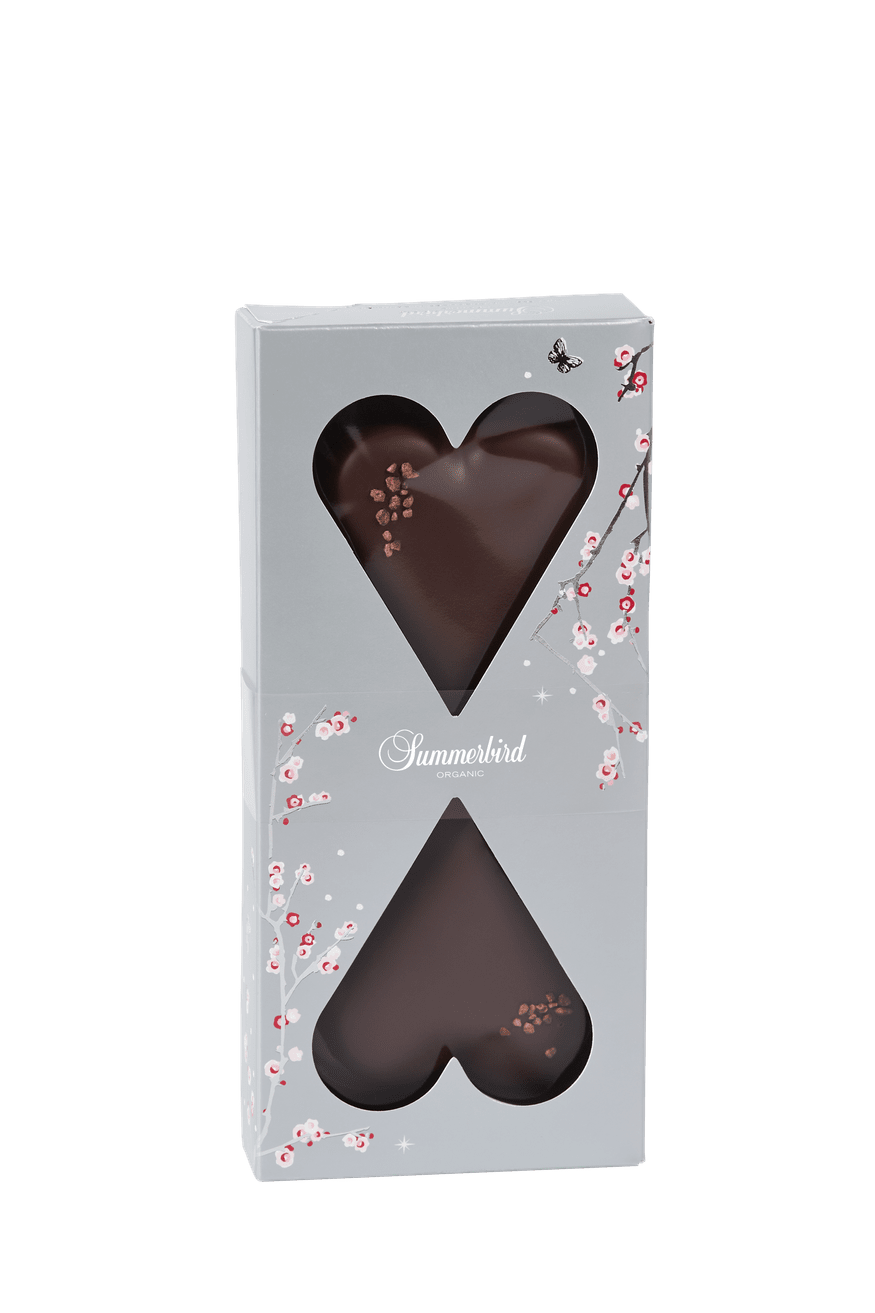 Summerbird Winter Hearts Marzipan Hearts