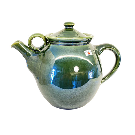 Teapot green from Birkerød Pottery