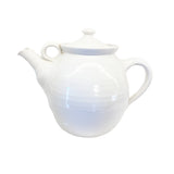 Tea pot white from Birkerød Pottery