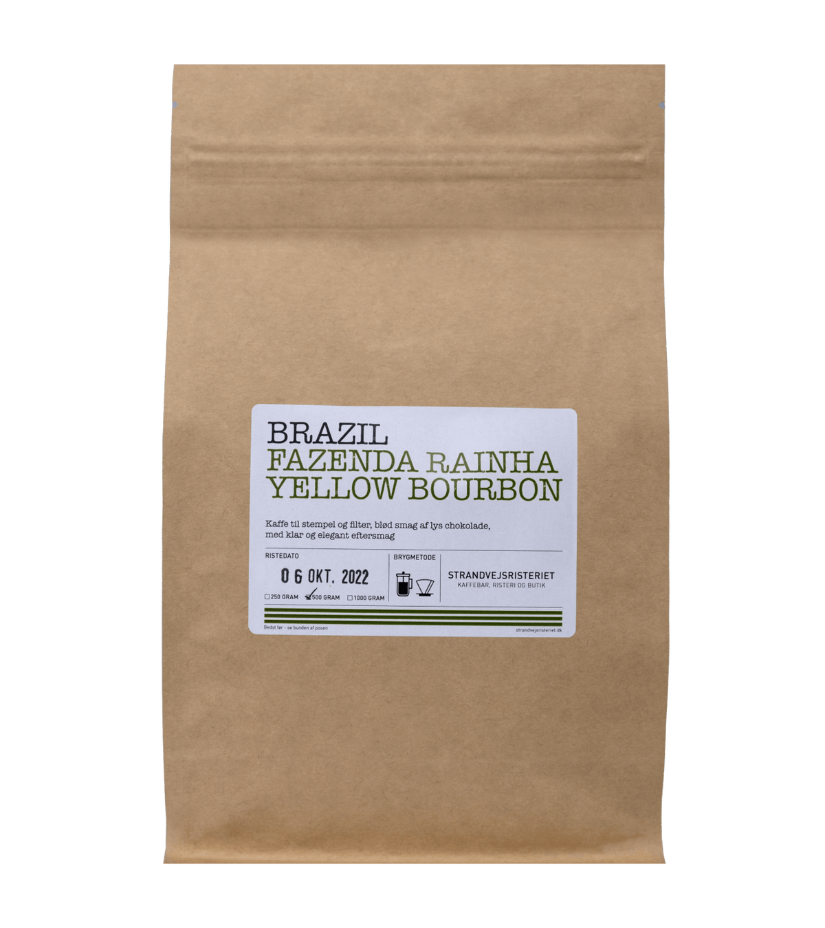 Brazil Fazenda Rainha Yellow Bourbon Kaffe