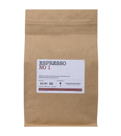 Espresso NO 1 kaffe-nordic-tea.dk