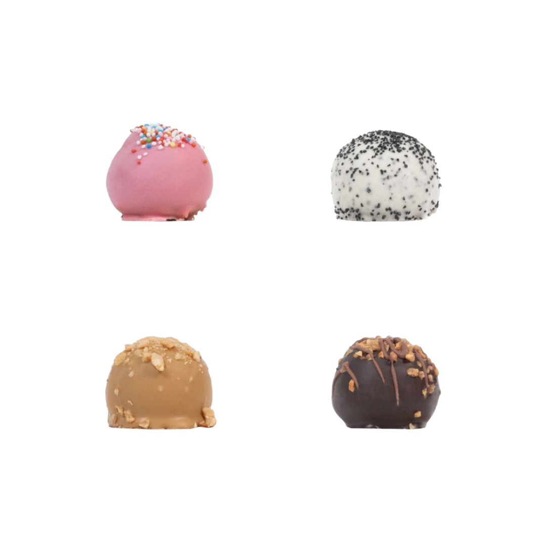 Truffle Box 4 pcs - Classic, Licorice, Nougat, Dulche