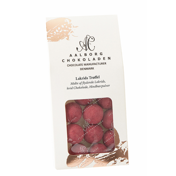 Liquorice Truffle with Raspberry