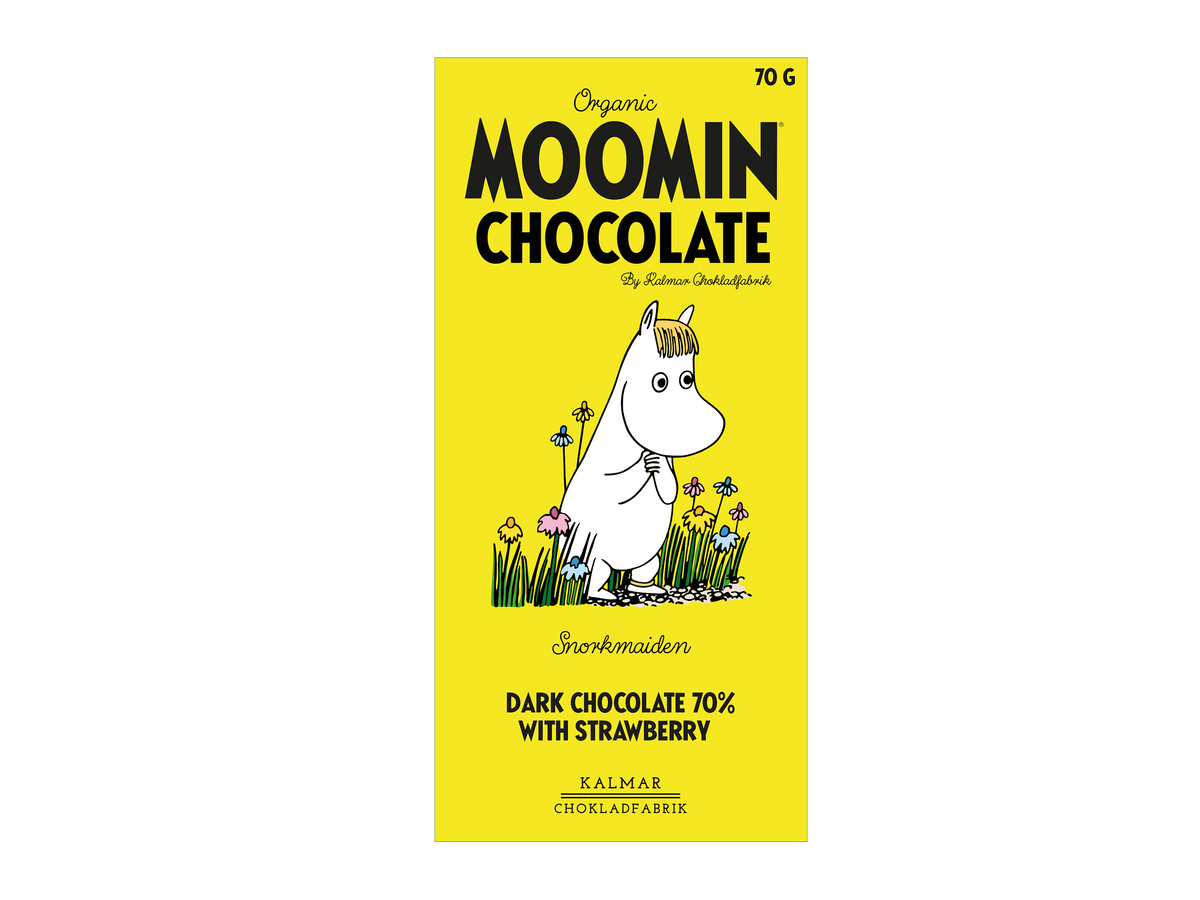 Snorkmaiden - Dark Chocolate with Strawberries