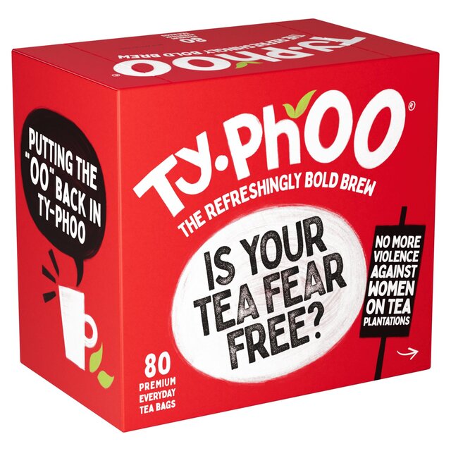 Typhoo Te Letters