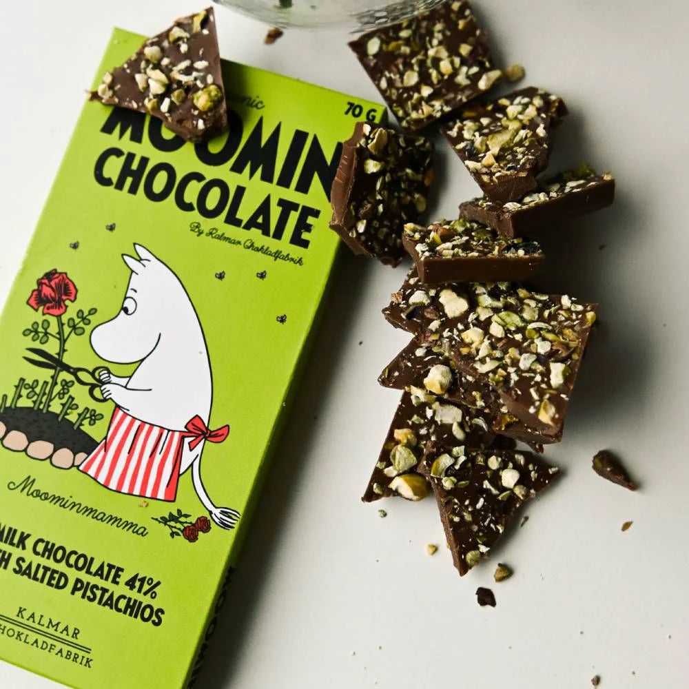 Mumimor - Milk Chocolate with Salted Pistachios