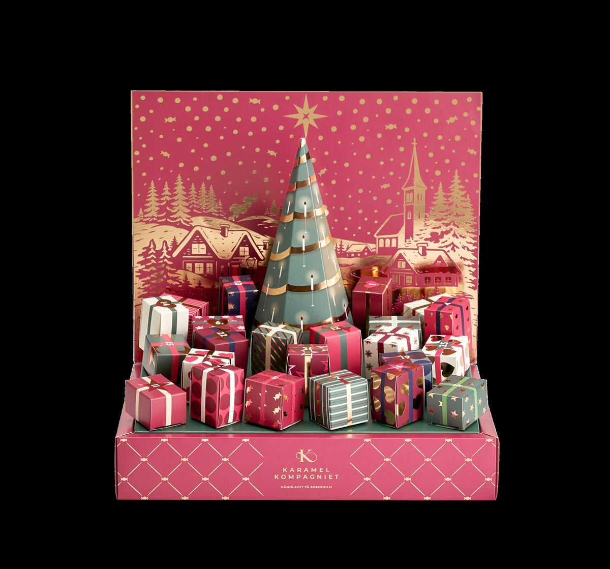 Caramel Christmas calendar from the Caramel Kompagniet