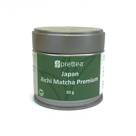 Matcha Aichi Premium økologisk dåse 30 g.