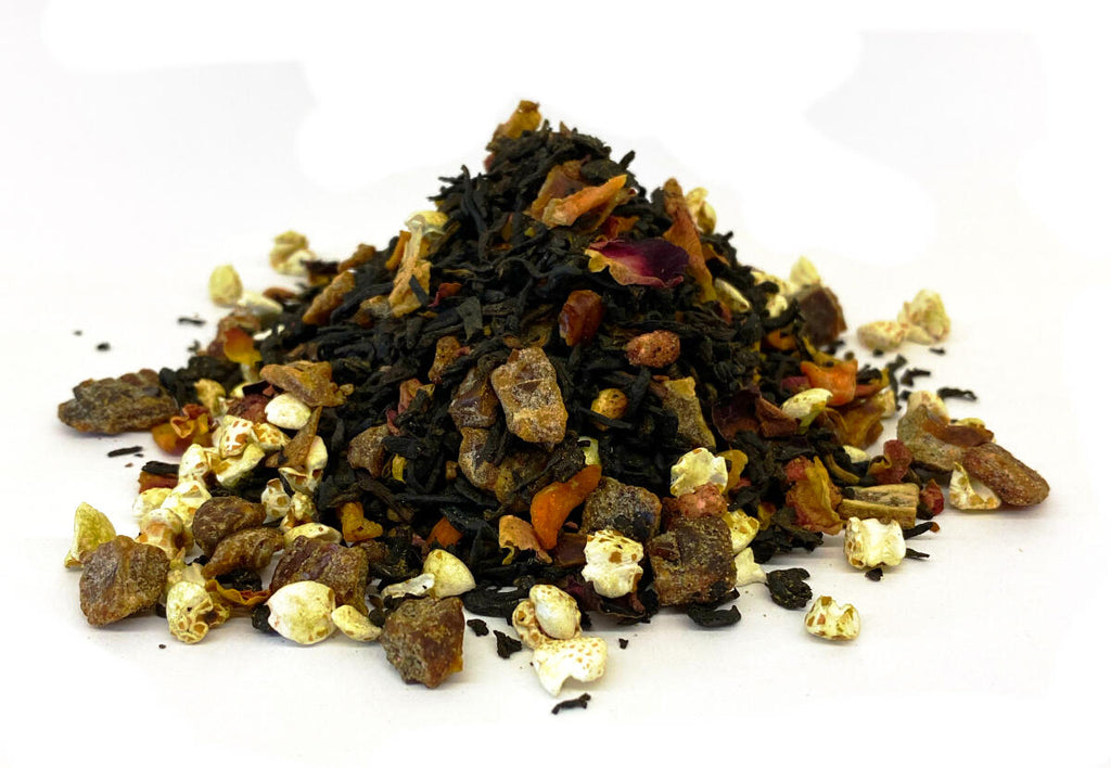 Granatæble og Boghvede sort te