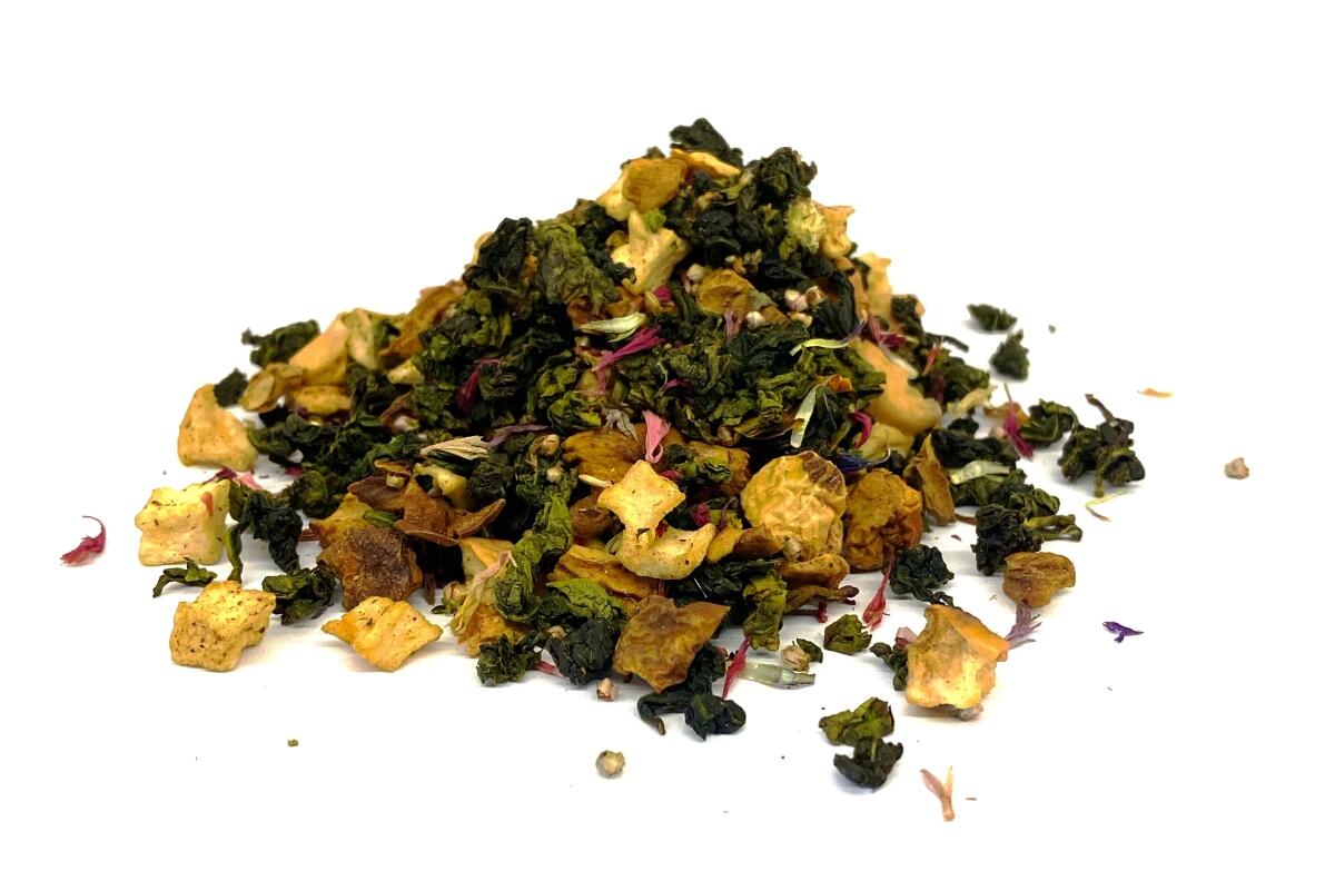 Hyldeblomst citron grøn oolong