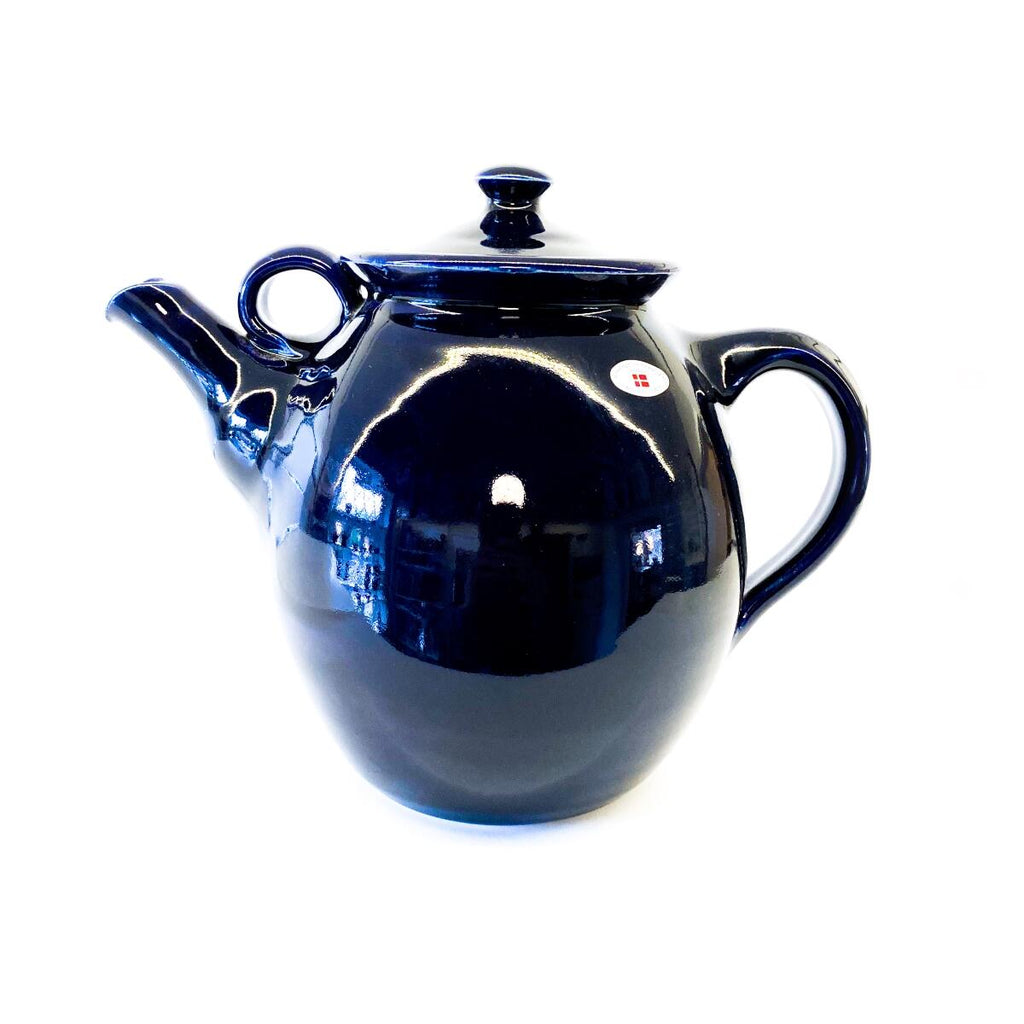 Te-potter mørk blå
