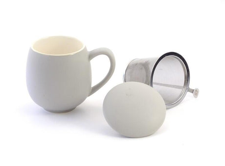 Te-krus porcelæn SARA mat grå